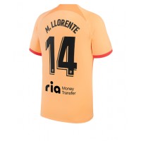 Atletico Madrid Marcos Llorente #14 Fotballklær Tredjedrakt 2022-23 Kortermet